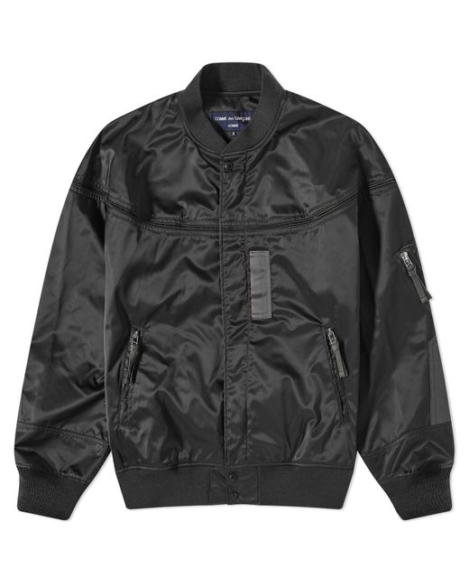 Comme Des Garçons Homme Nylon Twill 3 Layer Bomber Jacket in Large END. Clothing