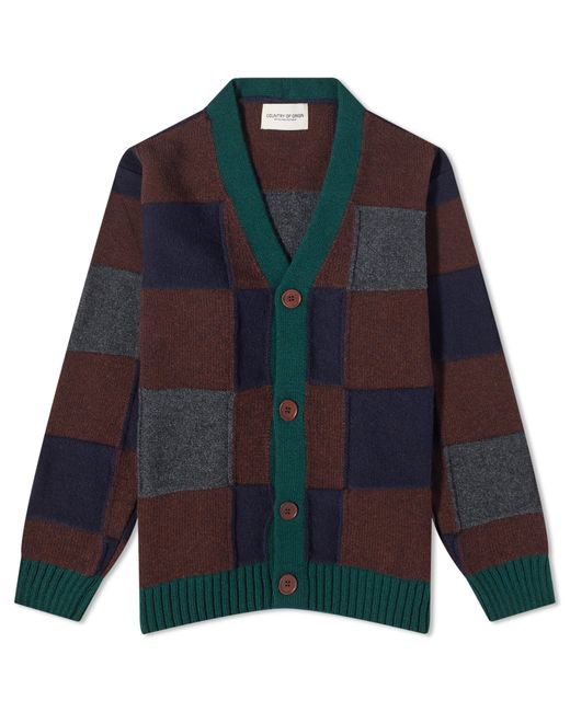 Country of Origin Check Cardigan in END. Clothing