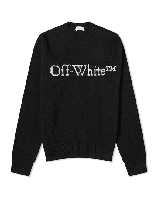 Off-White Logo Crew Knit in END. Clothing