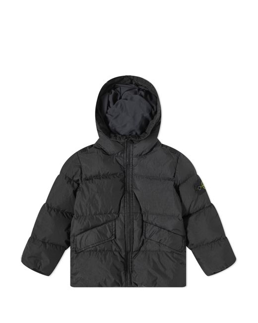 Stone Island Junior Crinkle Reps Down Jacket in END. Clothing