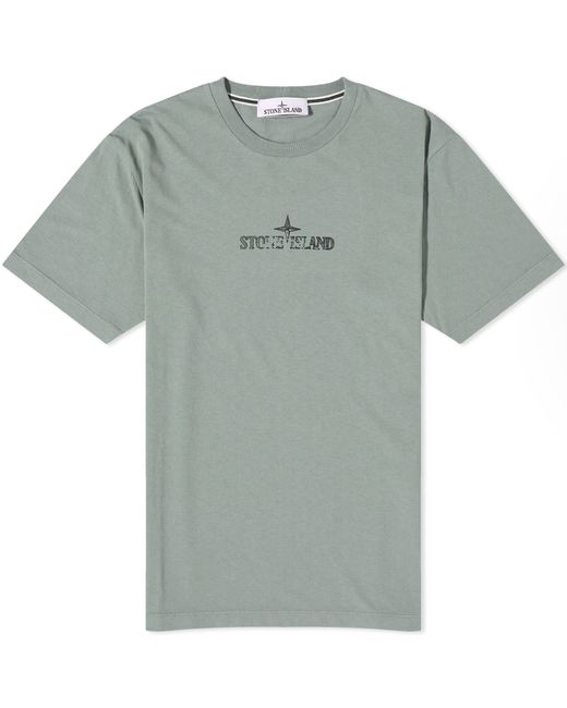 Stone Island Stamp Centre Logo T-Shirt in Small END. Clothing