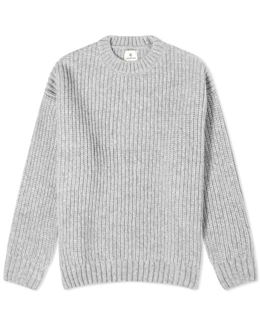 Anine Bing Sydney Crew Knitted Jumper in Large END. Clothing
