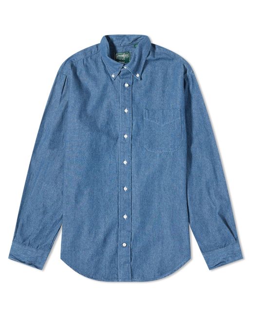 Gitman Vintage Button Down Denim Shirt in END. Clothing