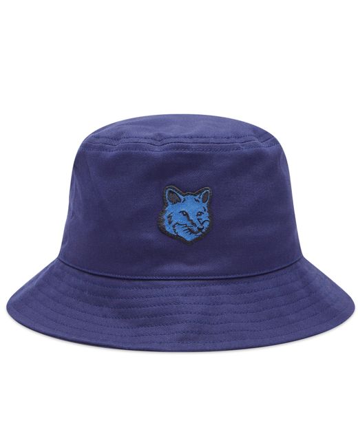 Maison Kitsuné Fox Head Patch Bucket Hat in END. Clothing