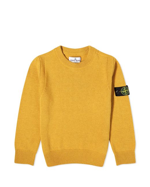 Stone Island Junior Crew Knit in END. Clothing