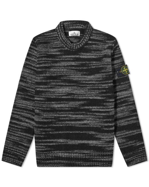 Stone Island Reverse Seam Marl Crew Knit in Large END. Clothing