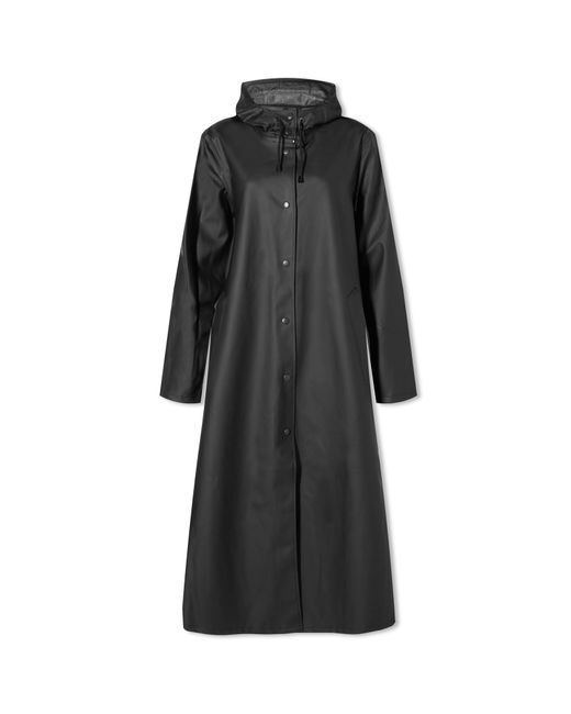 Stutterheim Moseback Long Rain Coat in X-Small END. Clothing
