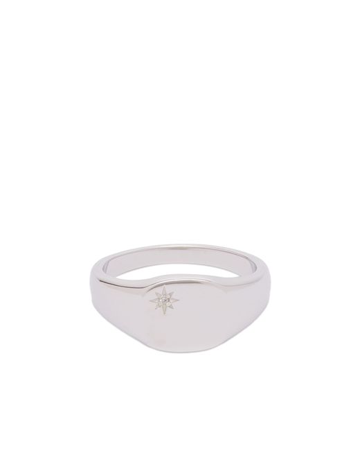 Serge DeNimes Diamond Ring in X-Small END. Clothing