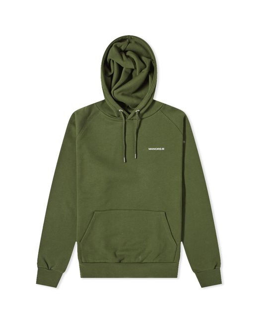 Manors Golf Manors Logo Hoodie in END. Clothing