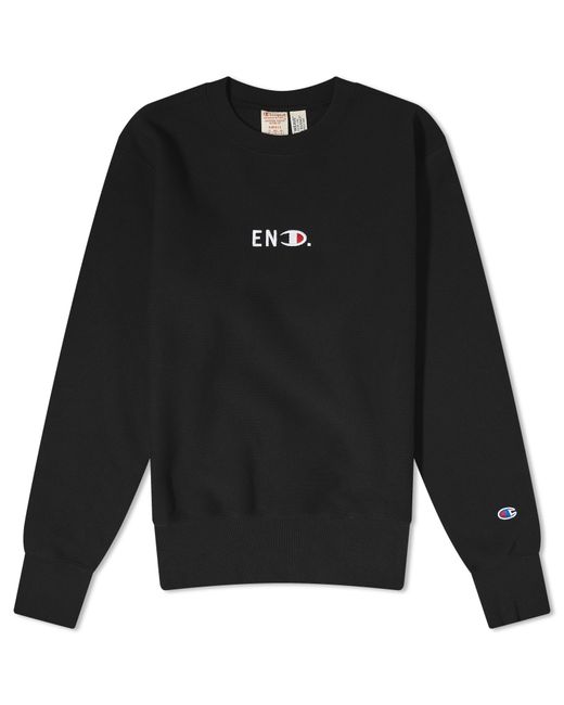 Champion Reverse Weave END. x Crew Sweat in Clothing