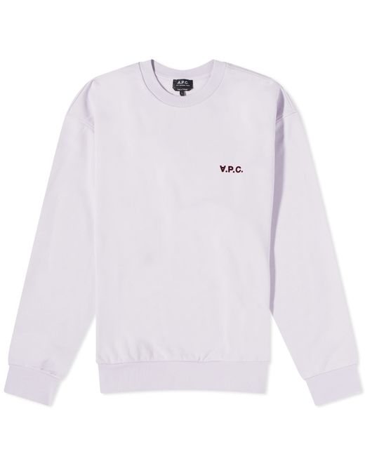 A.P.C. . Clint Small VPC Logo Crew Sweat in END. Clothing