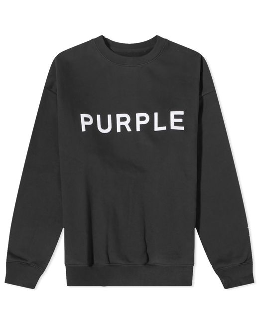 Purple Brand Fleece Crew Sweat in END. Clothing