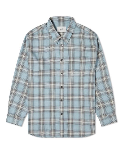 AMI Alexandre Mattiussi Check Overshirt in Large END. Clothing