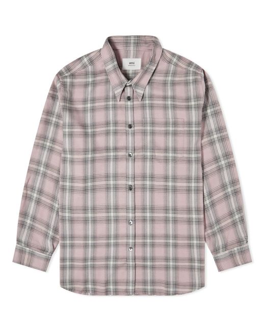 AMI Alexandre Mattiussi Check Overshirt in END. Clothing