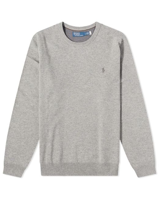 Polo Ralph Lauren Lambswool Crew Knit in END. Clothing