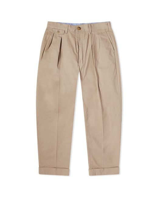 Beams Plus 2 Pleats Twill Pant in Large END. Clothing
