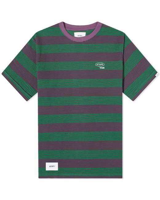 Wtaps 07 Striped Crew Neck T-Shirt in Small END. Clothing