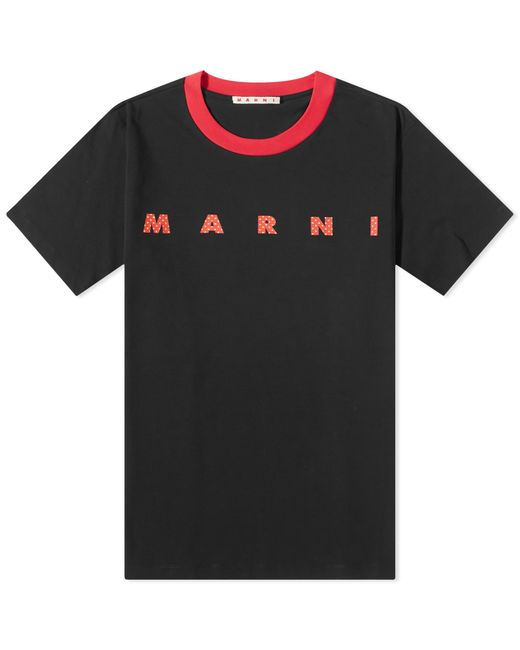 Marni Logo T-Shirt in END. Clothing