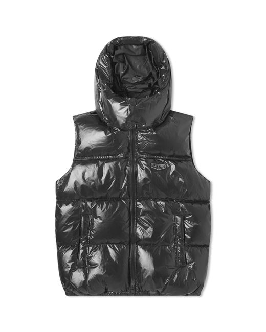 Purple Brand Nylon Puffer Vest in Large END. Clothing