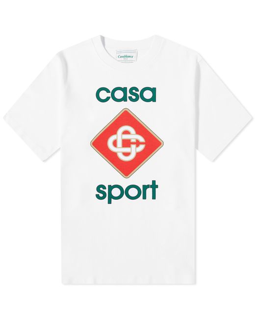 Casablanca Casa Sport Logo T-Shirt in END. Clothing