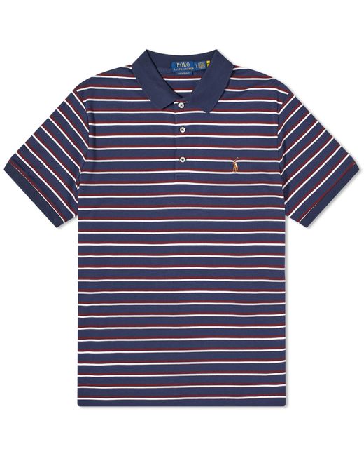 Polo Ralph Lauren Stripe Custom Fit Polo Shirt in Large END. Clothing