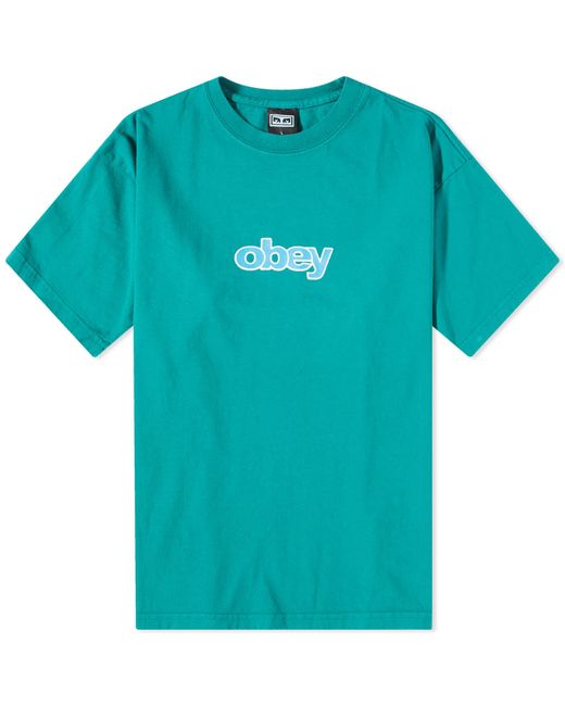Obey Stack Heavyweight T-Shirt in END. Clothing