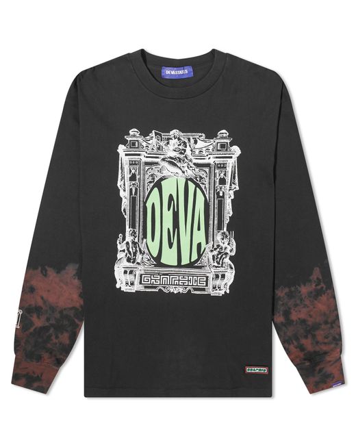 Deva States Long Sleeve Ornate T-Shirt in END. Clothing