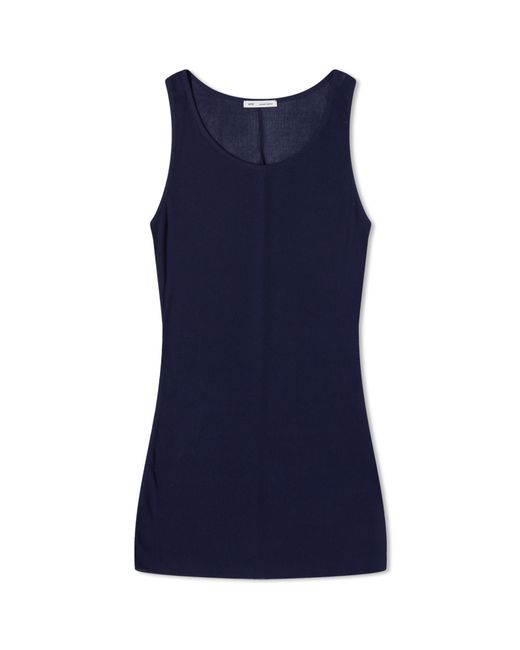 AMI Alexandre Mattiussi Long Tank Top in Large END. Clothing
