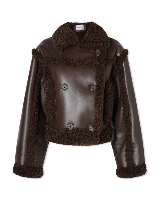Stand Studio Kristy Faux Shearlling Jacket in END. Clothing