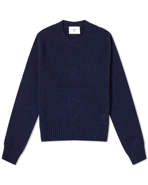 AMI Alexandre Mattiussi Cashmere Tonal ADC Knit Sweater in Large END. Clothing
