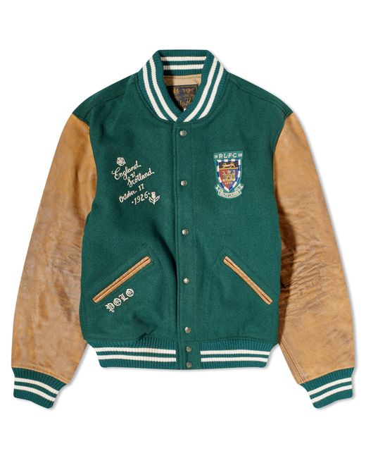 Polo Ralph Lauren Lined Varsity Jacket Large END. Clothing