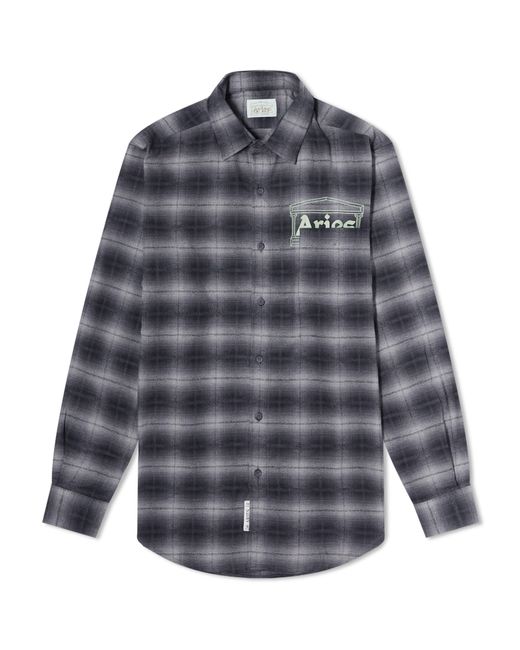 Aries Plaid Flannel Shirt END. Clothing