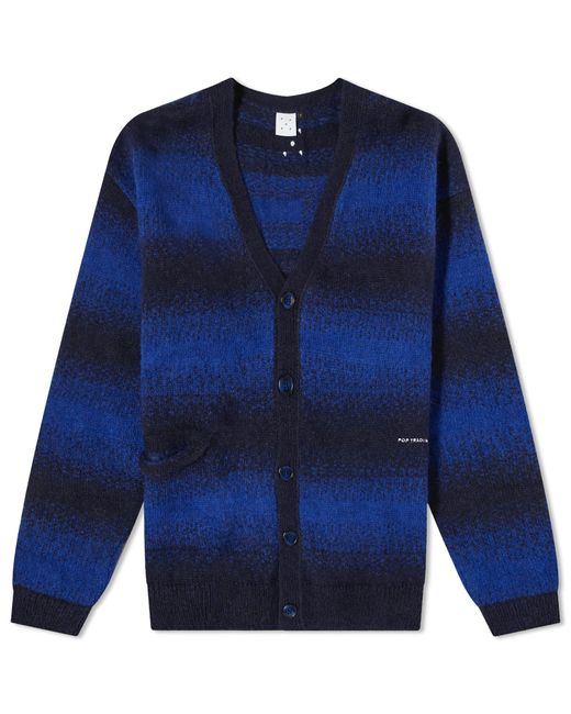Pop Trading Company Stipe Knit Cardigan END. Clothing