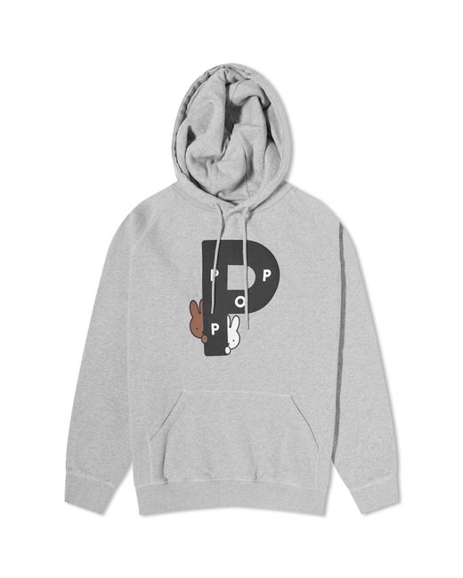 Pop Trading Company x Miffy Big P Popover Hoodie END. Clothing