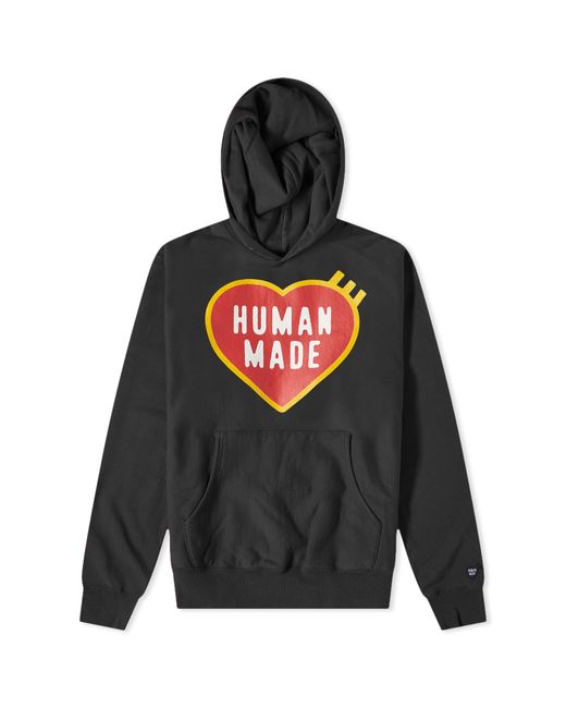 Human Made Heart Logo Hoodie END. Clothing