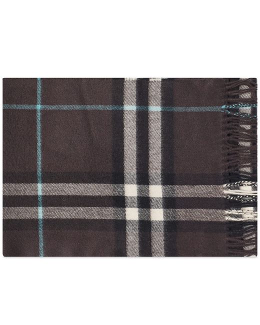 Burberry Giant Check Cashmere Scarf END. Clothing