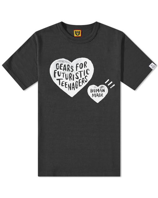 Human Made Drawn Hearts T-Shirt END. Clothing