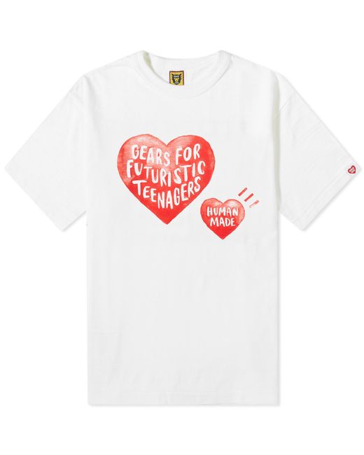 Human Made Drawn Hearts T-Shirt END. Clothing