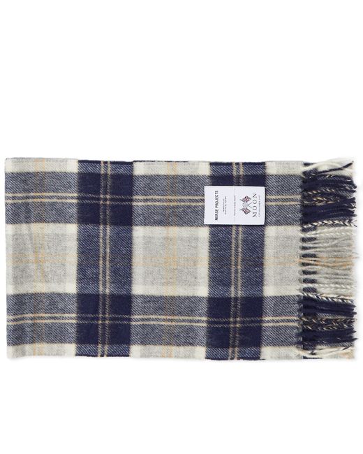 Norse Projects Moon Checked Lambswool Scarf END. Clothing