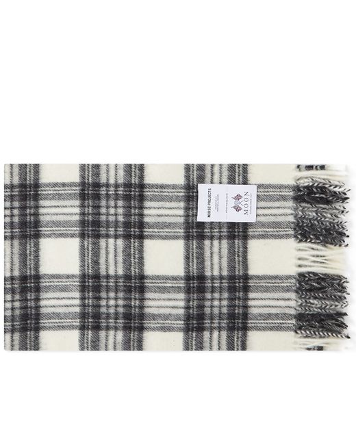 Norse Projects Moon Checked Lambswool Scarf END. Clothing