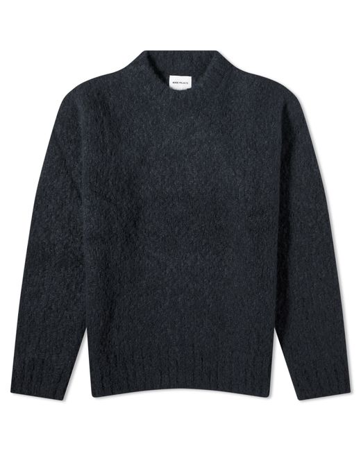 Norse Projects Rasmus Relaxed Flame Alpaca Crew Knit Large END. Clothing