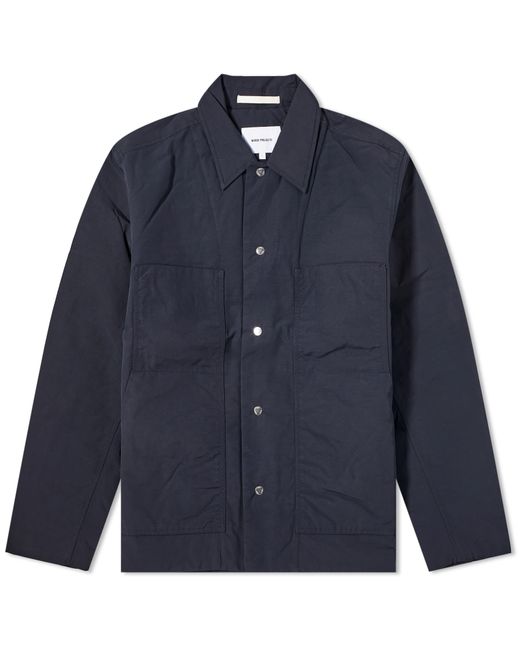 Norse Projects Pelle Waxed Nylon Insulated Jacket END. Clothing