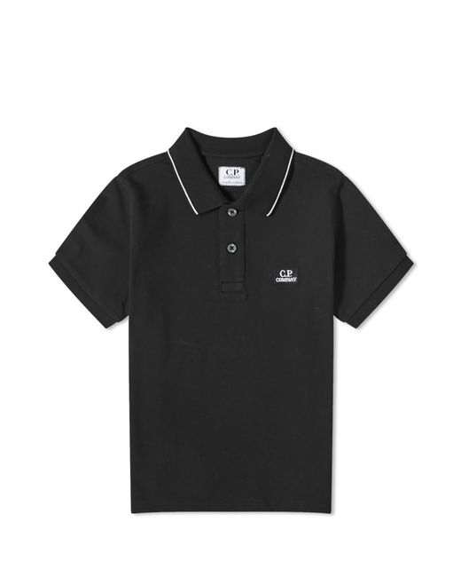 C.P. Company Undersixteen Patch Logo Polo Shirt END. Clothing