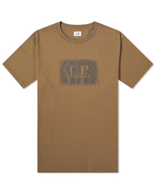 CP Company Label Logo T-Shirt Large END. Clothing