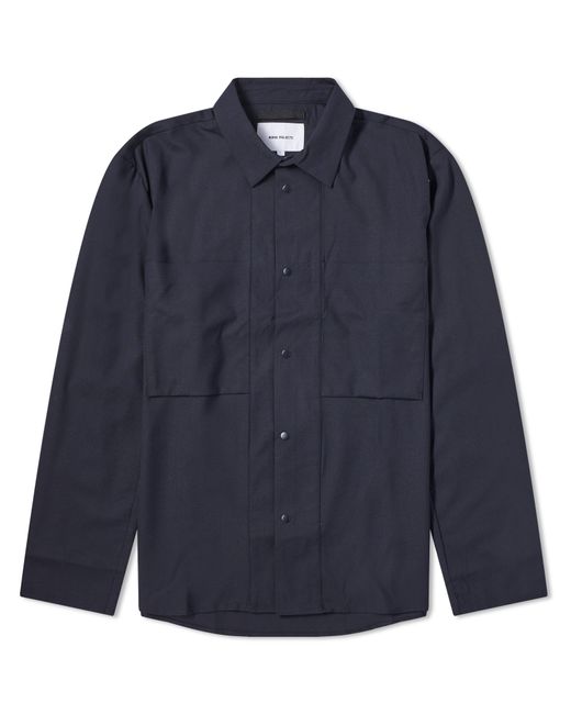 Norse Projects Jens Cordura Tech Wool Overshirt Large END. Clothing