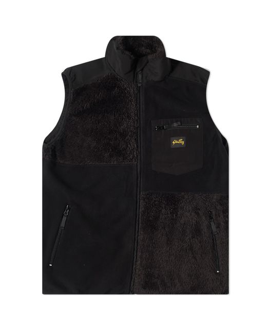Stan Ray Patchwork Fleece Vest Small END. Clothing