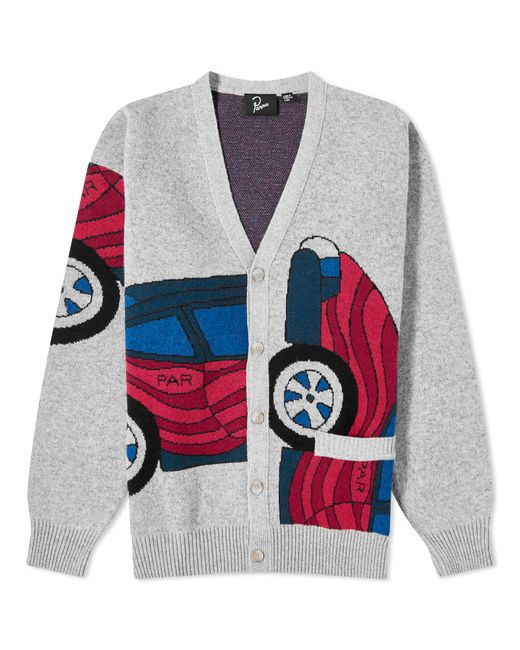 By Parra No Parking Knit Cardigan END. Clothing