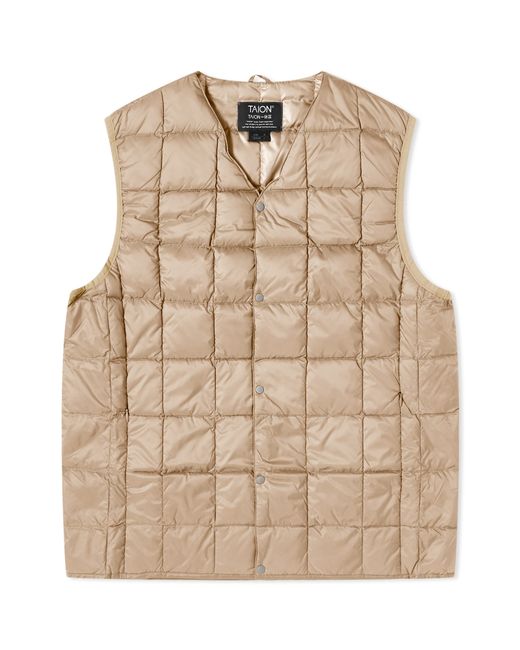 Taion V-Neck Down Vest END. Clothing