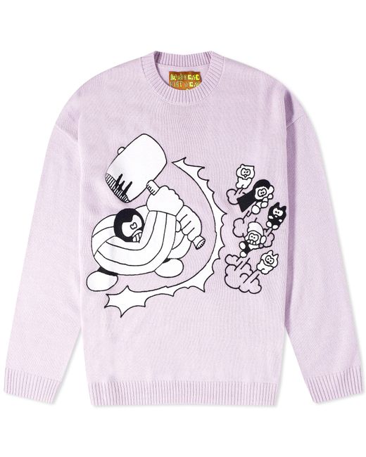 Brain Dead Hammer Crew Sweat Large END. Clothing