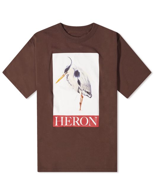 Heron Preston Heron Bird Painted T-Shirt Large END. Clothing